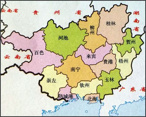 广西地圖